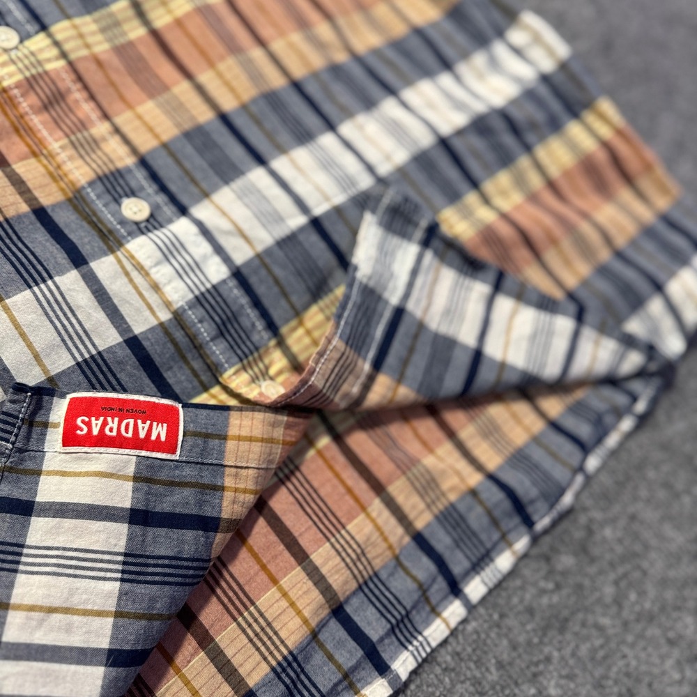 Best Made Co. Madras Plaid Button Down Shirt Long Sleeve Casual XXL - Picture 3 of 10